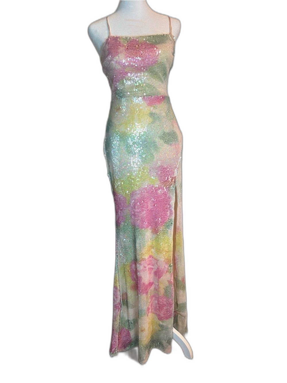 Crystal-doll Women's Multi Color Dress Size M